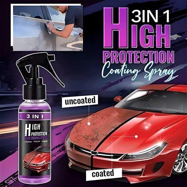 Hydrophobic Nano Coating Car & Motorcycle Polish Spray – Pack of 2