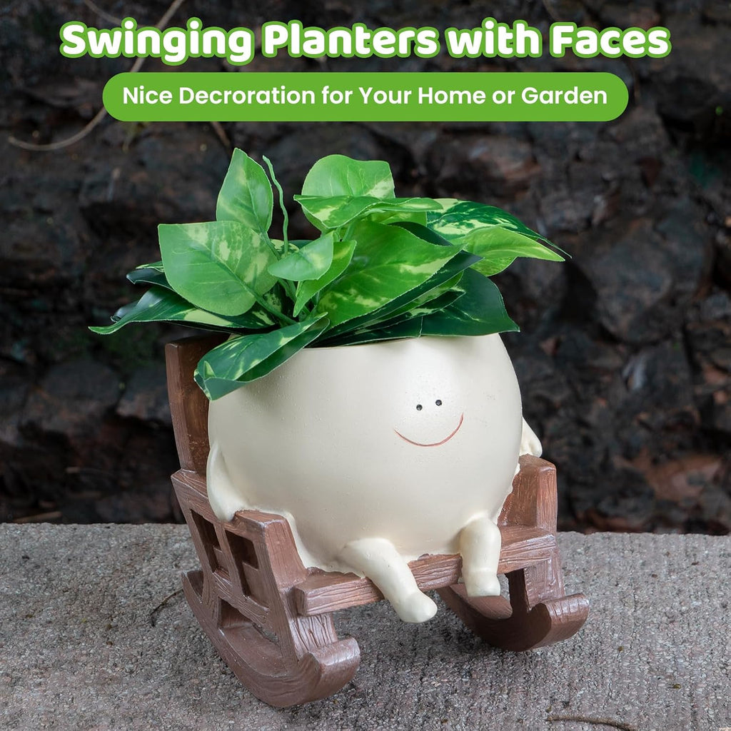 Rocking Chair Plant Pot