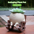 Rocking Chair Plant Pot
