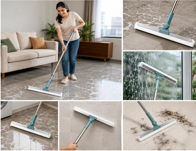 Magic Broom Floor Sweeper | Adjustable Multipurpose Floor Cleaning Wiper