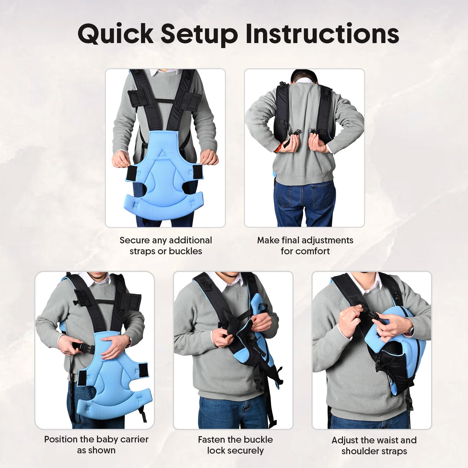 BabyCare 4-in-1 Carrier